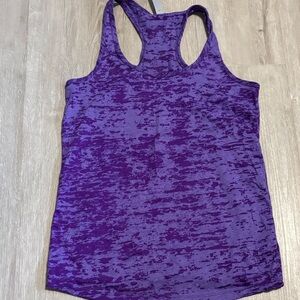 Next Level Apparel Purple Heather Tank Top